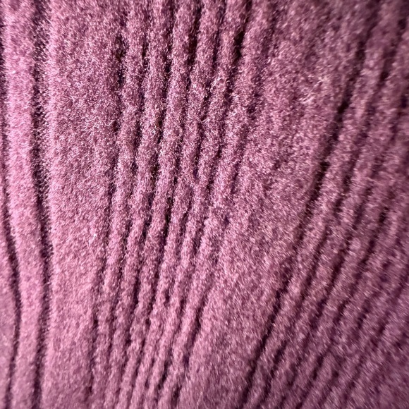 Umgee Deep Purple Long Cardigan Sweater - Picture 2 of 5